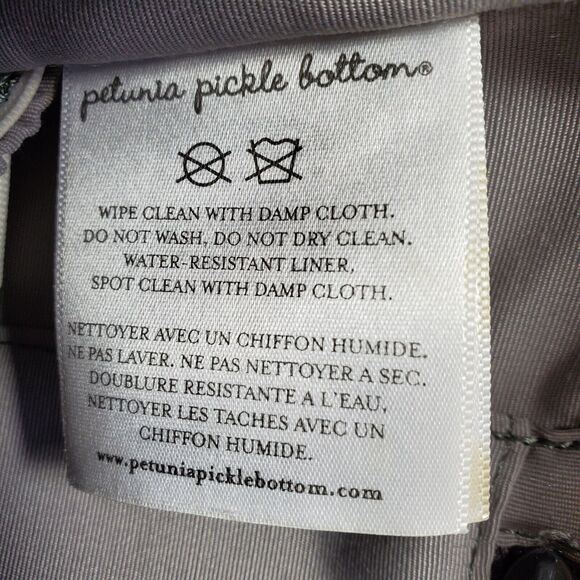 Petunia Pickle Bottom Large Satchel Diaper Bag With Changing Pad - Picture 10 of 10